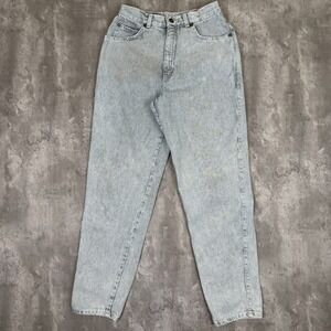 Vintage Levis 900 Jeans Women's 11 (26x30) Blue High Rise Mom Pinstripe USA 80s